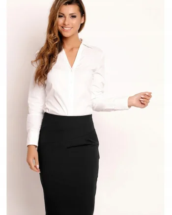 Fusta Midi L030,, Negru