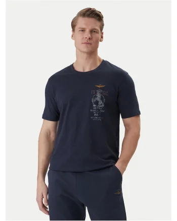 Tricou Barbati,  Bumbac, 487996, Bleumarin