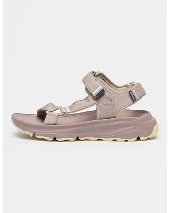Sandale cu inchidere velcro Motion Dune, Liliac prafuit