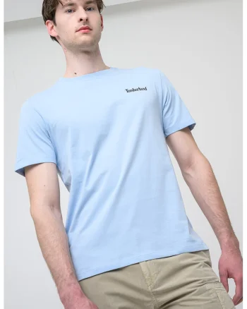 Tricou cu imprimeu grafic cu urs, Albastru deschis