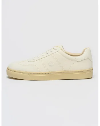 Pantofi sport low-cut cu sireturi, Alb murdar
