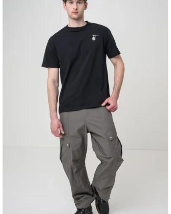 , Tricou regular fit din bumbac, Negru