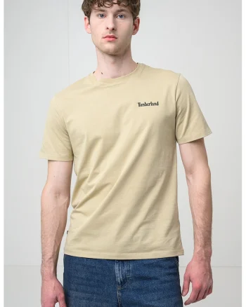 Tricou cu imprimeu grafic cu urs, Bej inchis