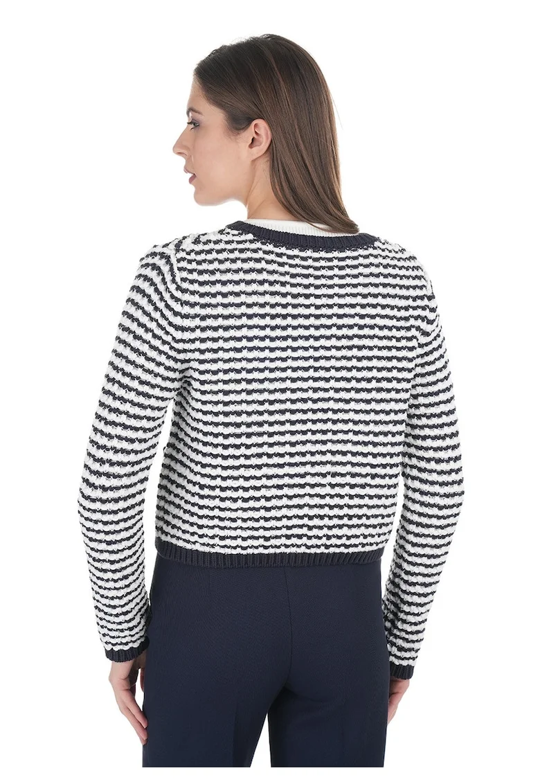 Cardigan cu model in dungi