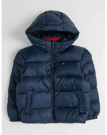 Geaca regular fit cu gluga, Bleumarin,