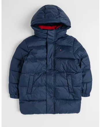 Geaca regular fit cu gluga, Bleumarin,