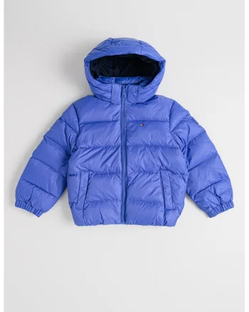Geaca regular fit cu gluga, Albastru indigo