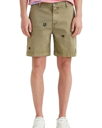 Bermude Chino cu motive brodate Alex