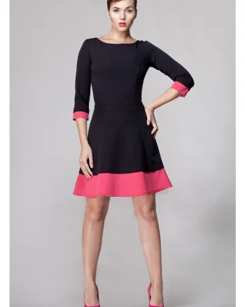 Rochie De Dama,  Model Din Dantela, Negru, Dantela Premium, Rochie Eleganta Mini Pentru Femei, Tinuta De Seara Luxoasa, Rochii De Ocazie, Croiala Feminina Rafinata, Perfecta Pentru Petreceri Exclusiviste Si Evenimente Speciale, Negru