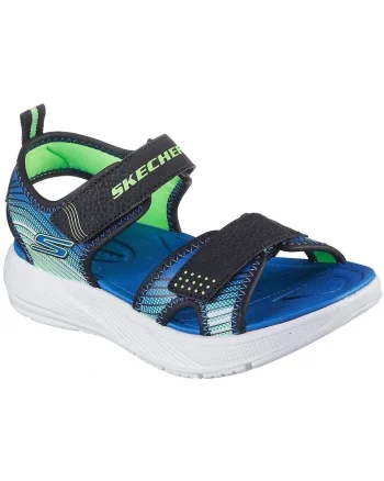 Sandale cu velcro Microspec, Negru
