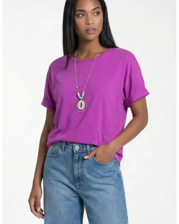 Bluza dama,  M1322, fucsia, croiala lejera, material 100% poliester