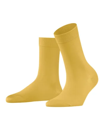 Sosete lungi Touch Plain, Galben mustar