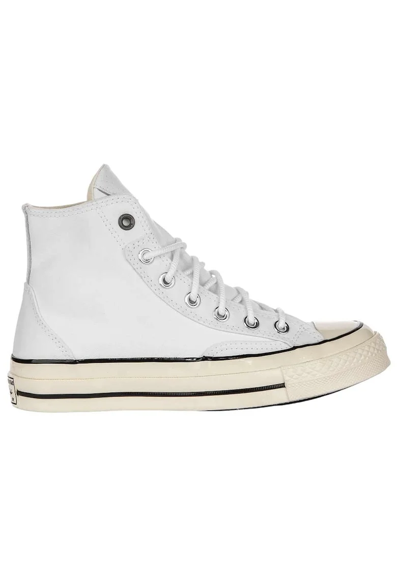 Tenisi barbati  Chuck 70, panza/piele, alb
