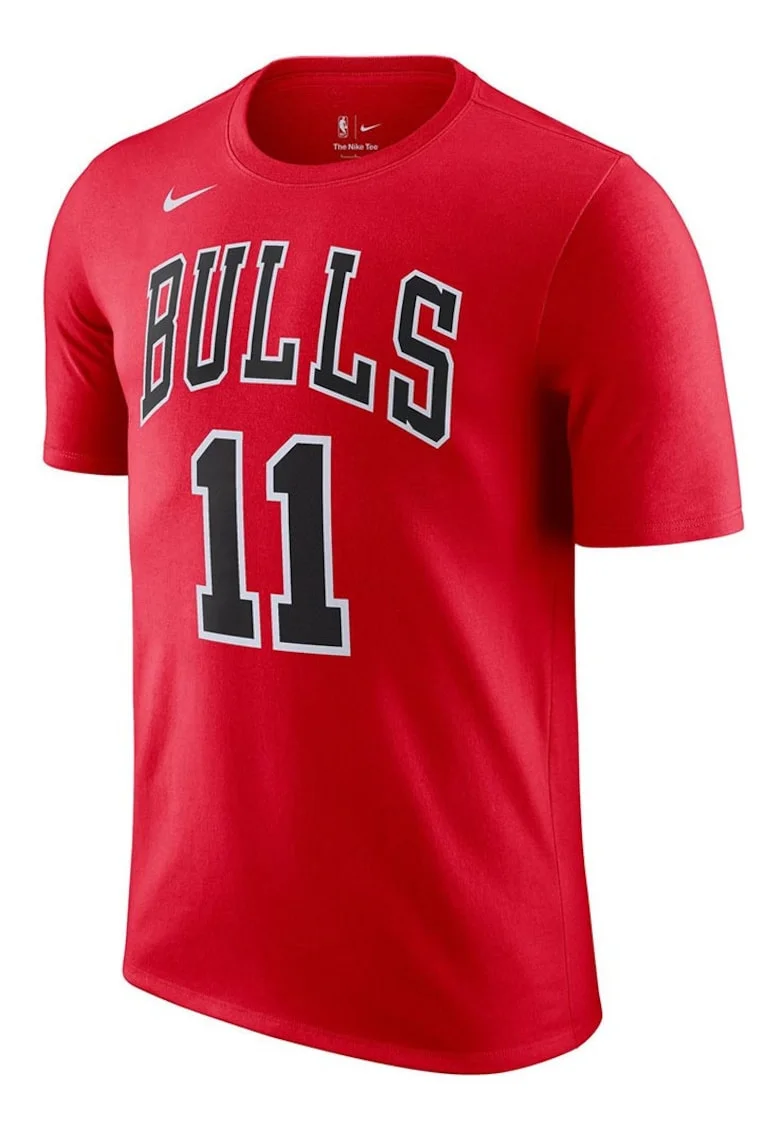 Tricou barbati  Chicago Bulls Essentials, maneca scurta, rosu, bumbac