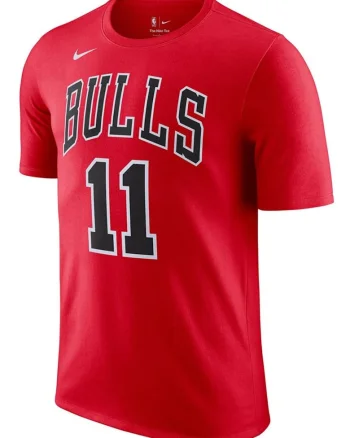 Tricou barbati  Chicago Bulls Essentials, maneca scurta, rosu, bumbac