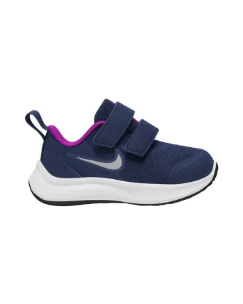 Pantofi sport copii,  Star Runner 3, durabilitate, confort, textil, albastru