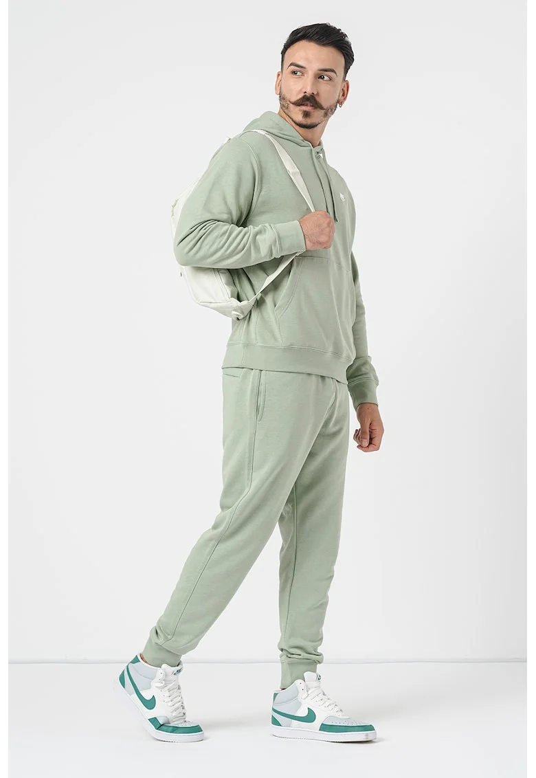 Hanorac cu buzunar kangaroo Sportswear Club, Verde pal