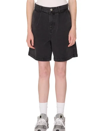 Blugi scurti dama  Eli II, denim, negru