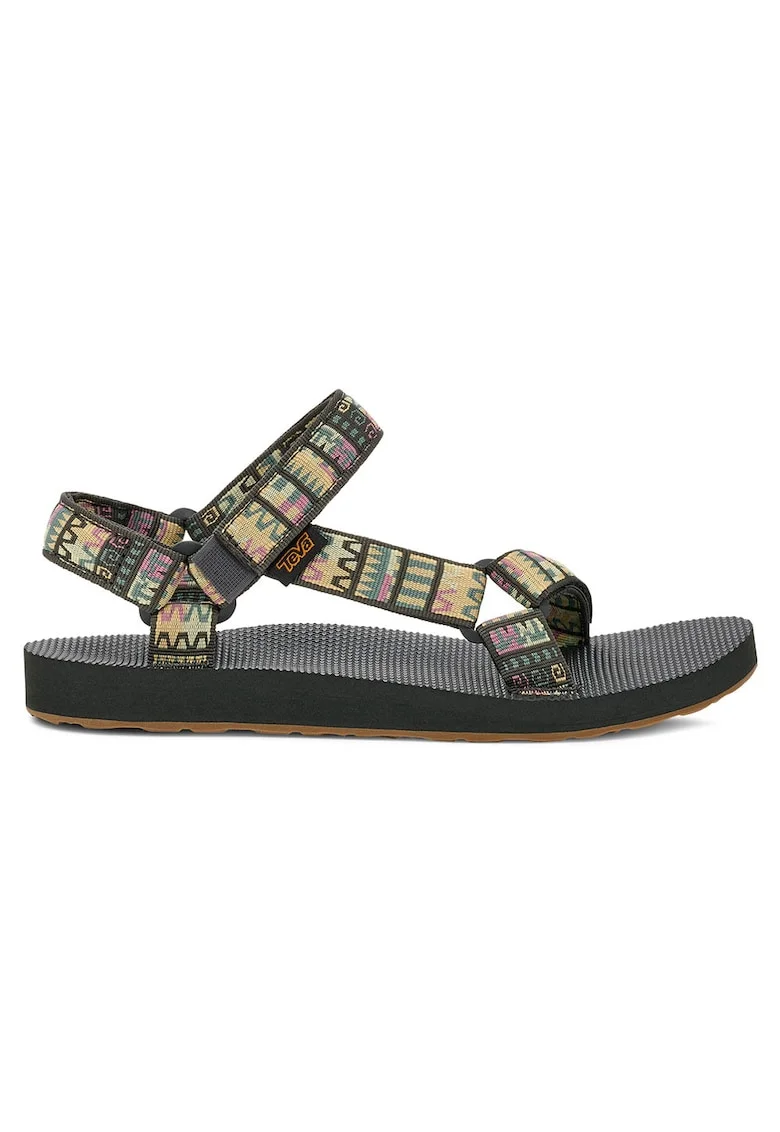Sandale dama  Original Universal, curele Velcro, multicolor, poliester si spuma EVA