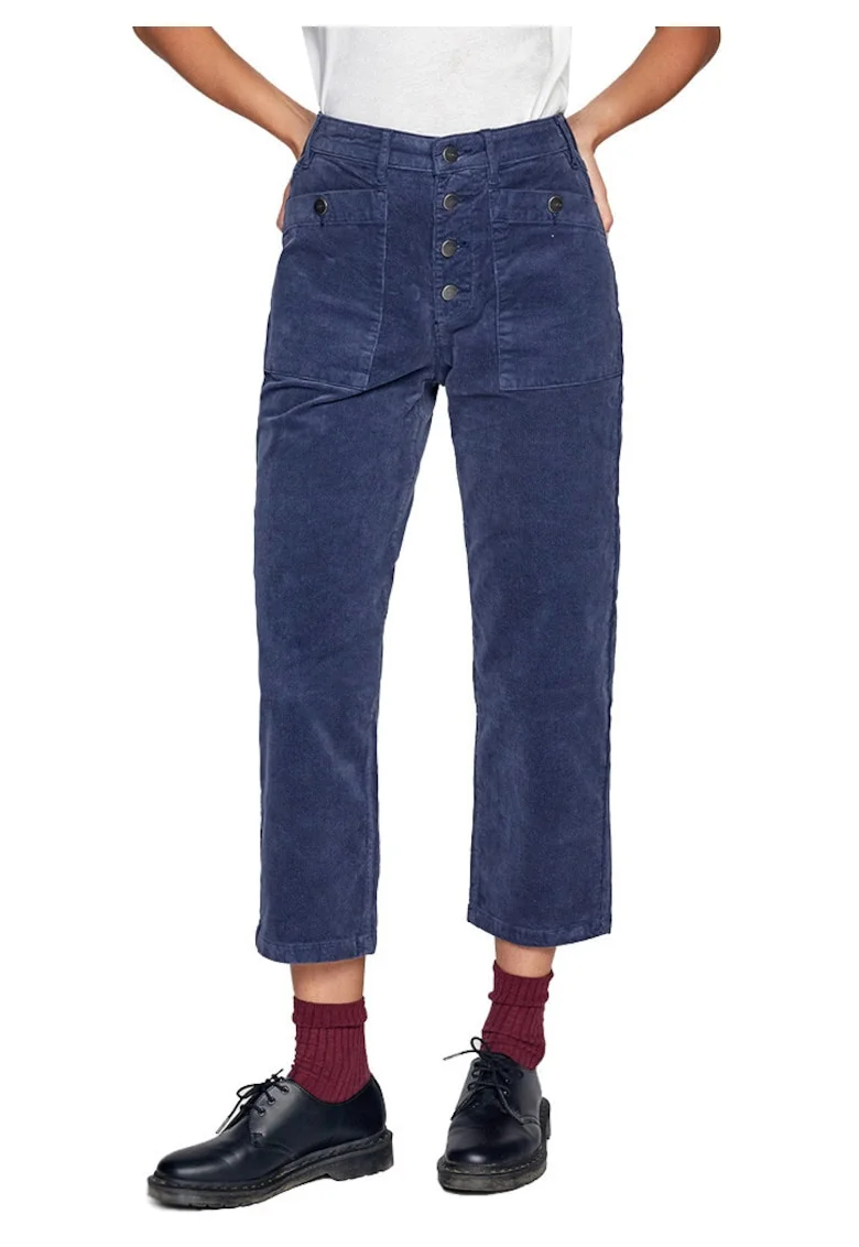 Pantaloni dama  model Badder, albastru