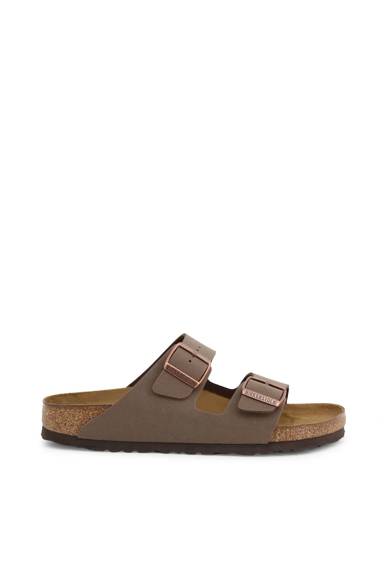 Slapi unisex  model ARIZONA_BIRKO-FLOR-NABUCK, Maro