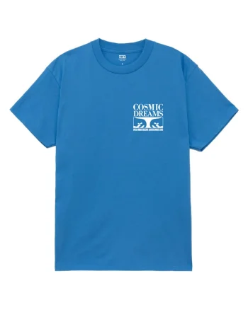 Tricou barbati  Cosmic Dreams, maneca scurta, albastru, bumbac