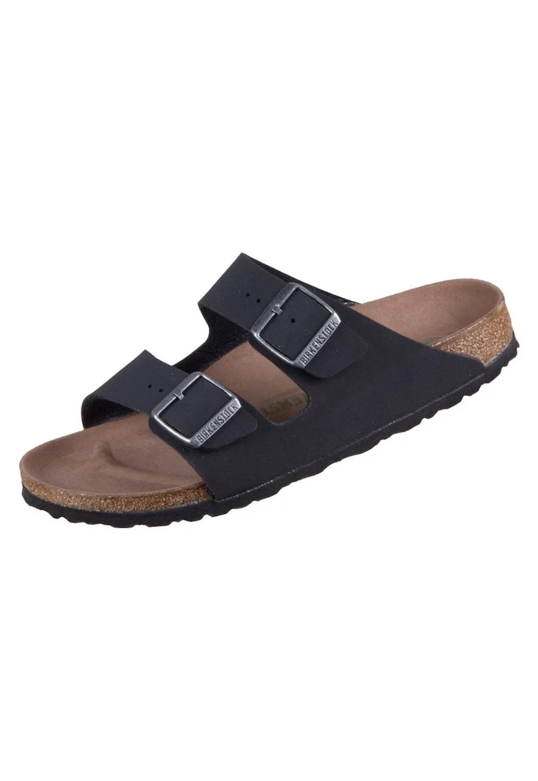Papuci barbati  Arizona, Sintetic, Negru, Negru