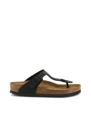 Slapi unisex  model GIZEH_BIRKO-FLOR, Negru