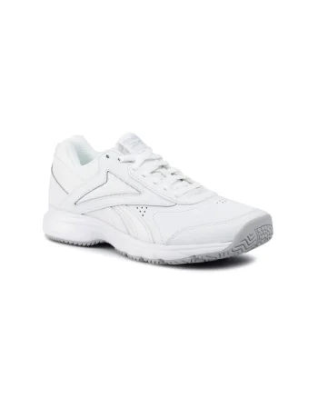 Pantofi sport cu garnituri din plasa Work Cushion 4.0, Alb