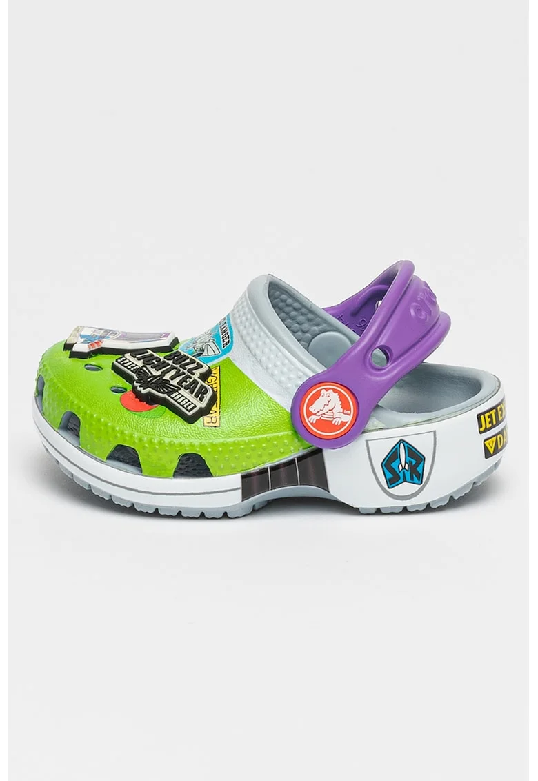 Saboti cu imprimeu grafic Buzz Lightyear, Verde
