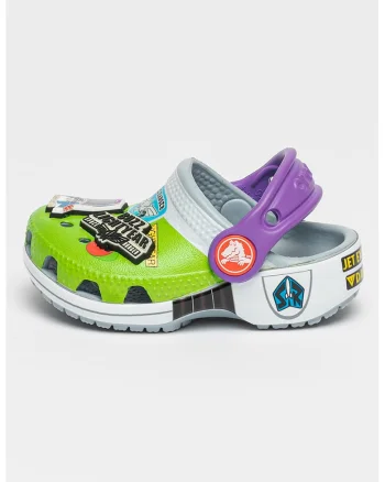 Saboti cu imprimeu grafic Buzz Lightyear, Verde
