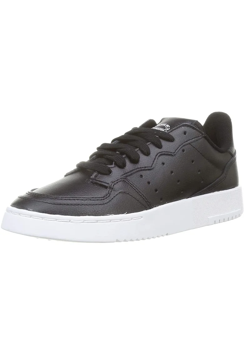 Pantofi sport copii,  Piele ecologica, Negru, Marimea