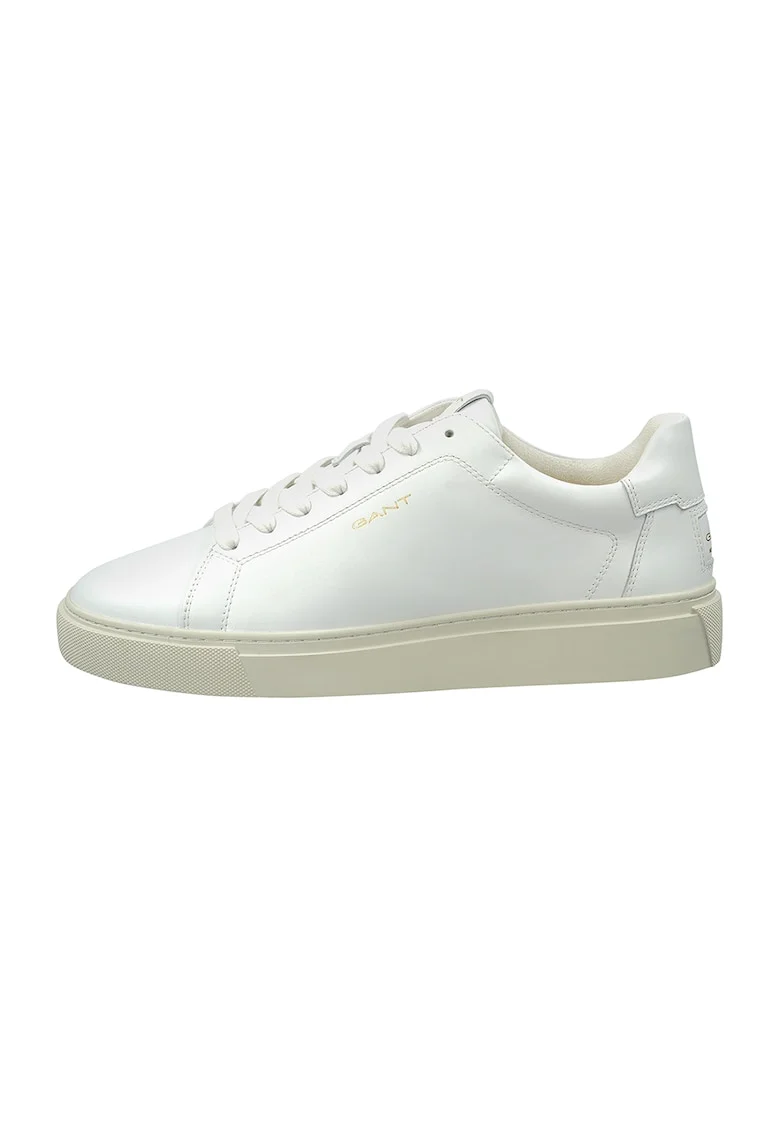 Pantofi sport low-cut din piele Mc Julien, Alb murdar