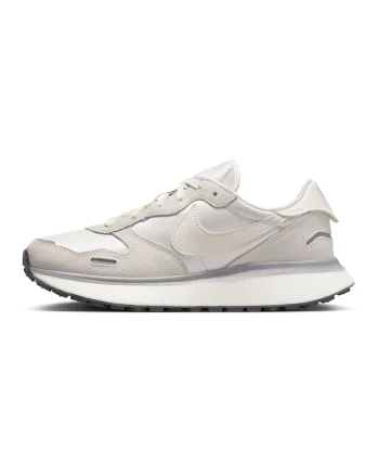 Pantofi sport cu insertii din piele intoarsa Phoenix Waffle, Alb/Gri deschis