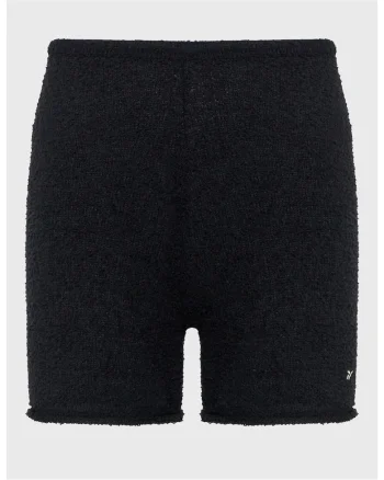 Pantaloni scurti dama,  Poliester, Negru