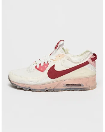 Pantofi sport din piele ecologica cu logo Air Max, Visiniu/Crem