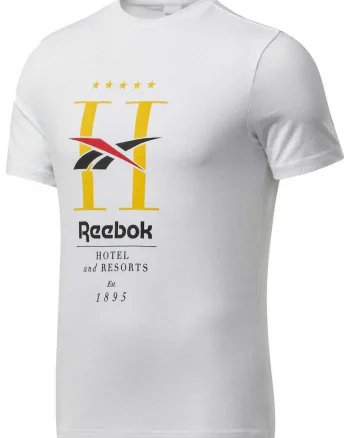 Tricou Barbati  Classic Gp Hotel Tee FT7403, Alb