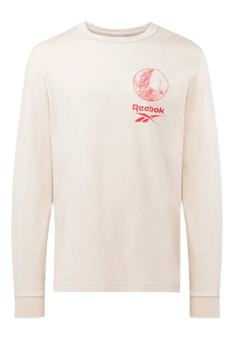 Bluza  Unisex Classic Adventure, croiala lejera, decolteu rotund, bumbac, ecru