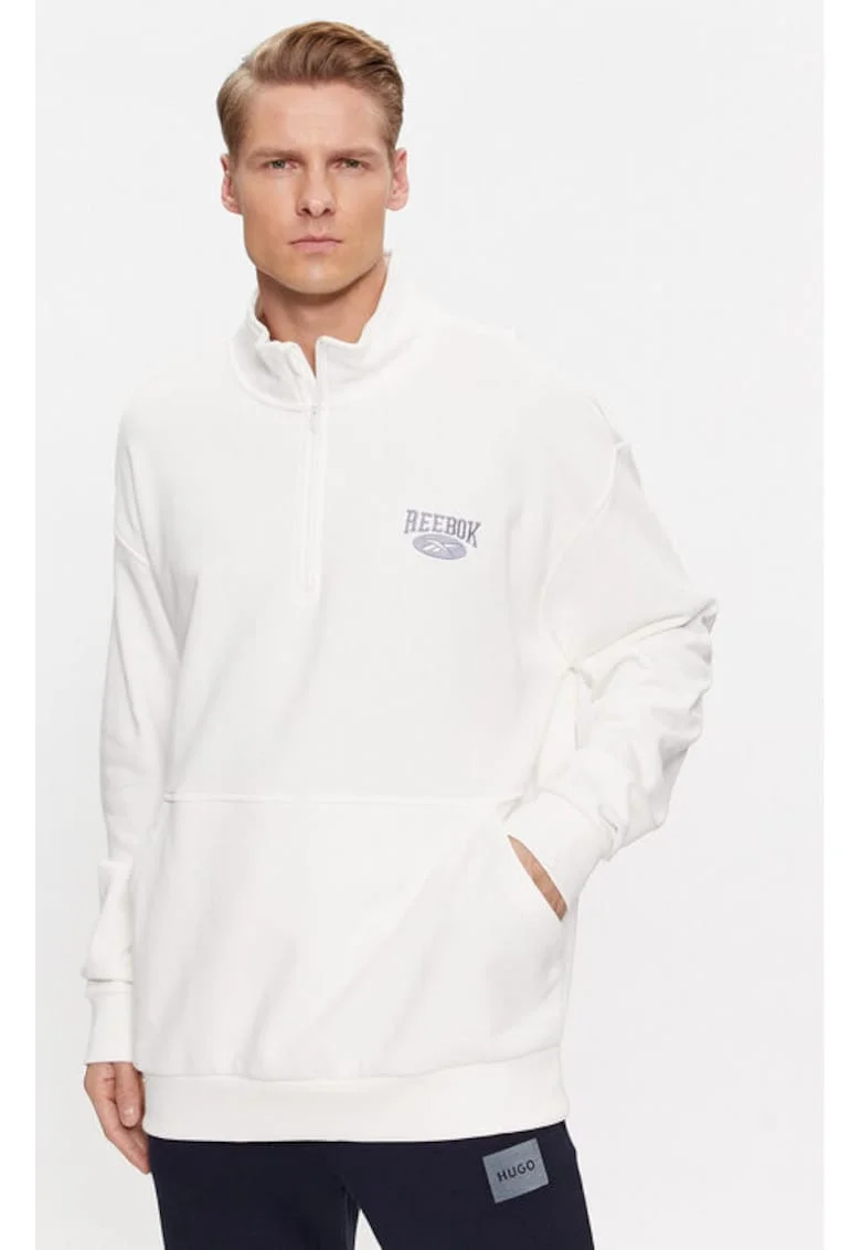 Bluza barbati,  302534180, Bumbac, Alb, Alb
