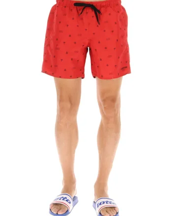 Costum de baie barbati  Beach Club 219210, rosu, scurt