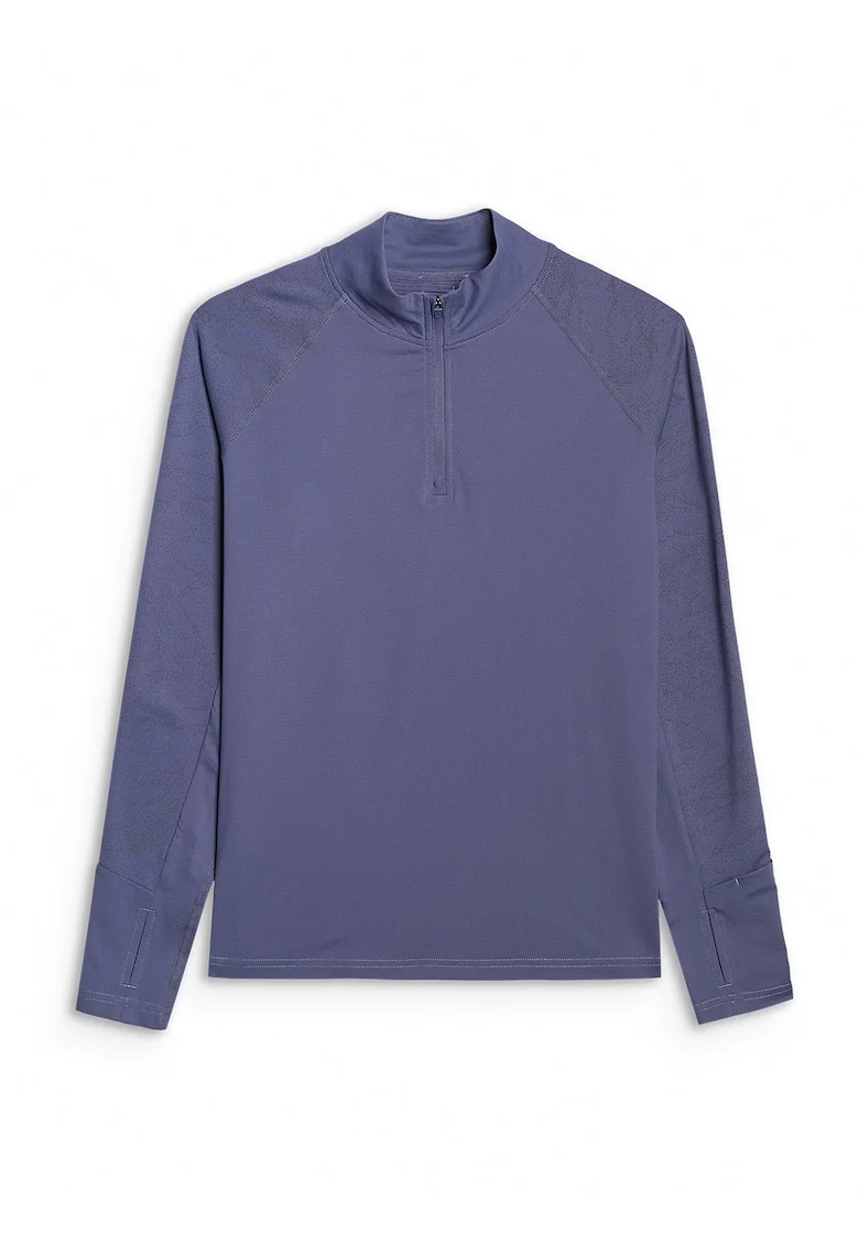 Hanorac dama  bleumarin, uscare rapida, tehnologie 4FWarm, croiala regular