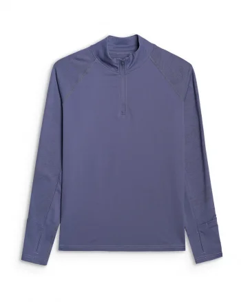 Hanorac dama  bleumarin, uscare rapida, tehnologie 4FWarm, croiala regular