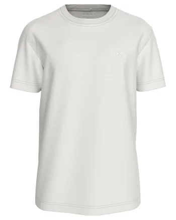 Tricou de bumbac cu imprimeu logo, Alb