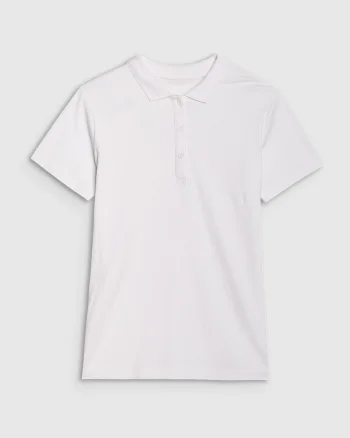 Tricou Polo Slim  Alb, XS-XXL, Alb
