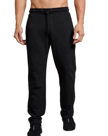 Pantaloni sport  Bumbac/Poliester, Negru,