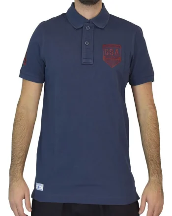 Tricou polo barbati  maneca scurta, guler, bumbac organic,
