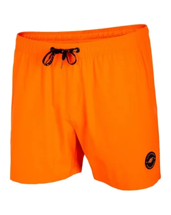 Costum de baie pentru barbati  H4L20-SKMT001, talie reglabila, poliester, portocaliu,