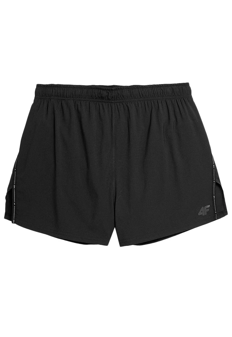 Pantaloni scurti barbati  croiala regulata, talie elastica, reflectorizanti, 100% poliester