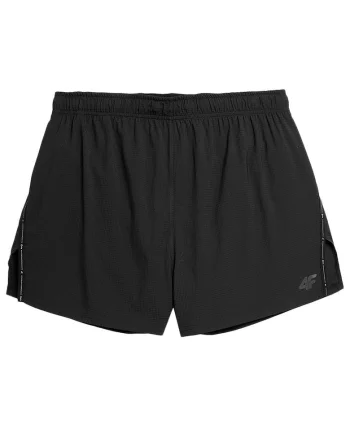 Pantaloni scurti barbati  croiala regulata, talie elastica, reflectorizanti, 100% poliester