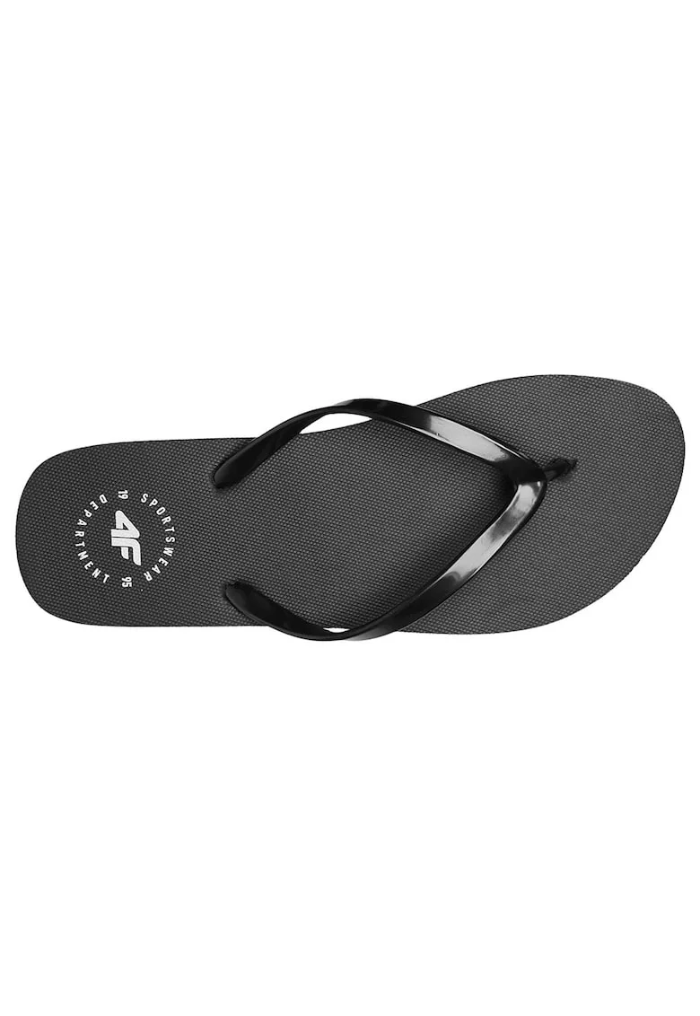 Slapi dama  confortabili, negru, polietilena,